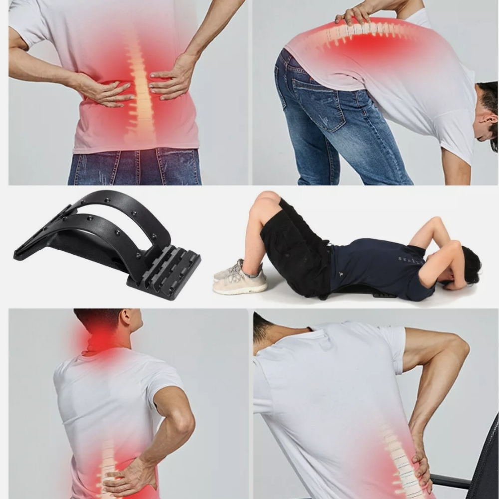 🌹Posture Relief Back Stretcher Lower Lumbar Pain Acupuncture Massage